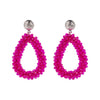 Water Drop Earrings for Women Faceted Beads Handmade Crystal Earring Big Earrings Long Earrings vintage - Image 17