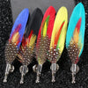 Tailor Smith Feather Brooch Lapel Pin Handmade Men Women Novelty Brooches Lapel Pins Dress Suit Accessory Gift - Image 4