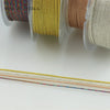 1mm Polyester Braided Cord with Metallic Cord Jewelry Macrame Accessories Rope for Bracelet Making String Beading Threads - Image 4