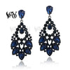 Hyperbole Crystal Classic Hollow out design Drop Earrings for Women Gift - Image 10