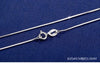 Rainbow Jewelry's snake chain,only sell with our pendants,925 Solid Sterling Silver Chain Necklace ON SALE