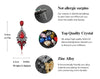 Crystal Earring for Woman Classic Drop Earrings Round Rhinestone Earrings Jewelry - Image 6