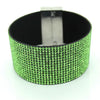Xqni Colorful Crystal Bracelet Bangles Rhinestone Wide Wrap Charm Women Nation Flag Bracelet Cuff Bracelet Wristband Jewelry - Image 16