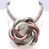 Flexible Twisted Iron Necklace in Multiple Colors - Image 31