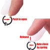 1 Pair Punk Mens/Womens Stealth Clip On Earrings NO Hole Clip Earrings Ear Cuff Spring Clip Helix Ring Hoop Fake Ear Ring Hoop - Image 5