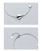 Modian Clear CZ Stars Aircraft Chain Bracelets 925 Sterling Silver Female Jewelry For Women Party S925 Silver Bracelet