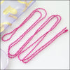 6Strands Ball Chain Necklace 1.5mm Beads W/Connector 70cm Colours - Image 13