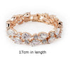 Mona Lisa Multicolor Cubic Zircon Bracelets Bangles Wedding Bracelets for Women Crystal Jewelry - Image 7