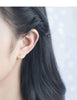 Modian Mysterious  Galaxy planet Stud Earrings For Women 925 Sterling Silver Dazzling Clear CZ Stud Earring Charm Party Jewelry