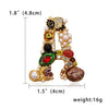 Enamel Pearl Rhinestone Letter Initials Brooches For Women Pins Metal Wedding Party Lady Jewelry Dress Suit Coat Gifts - Image 7
