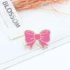 11 Style Sakura Star Wings Bowknot Rhinestone Brooch Heart Badge Jackets Brooches For Women Enamel Pin Metal Accessories Jewelry - Image 4