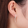 Smjel Simple T Bar Drop Earring for Women Geometric Ear Jacket Earrings Wedding Gifts - Image 6
