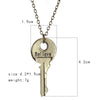 Vintage Charm Believe Key Necklace Double Letter Believe Design Inspirational Pendants Jewelry For Men And Women Gifts - Image 5