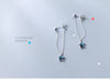 Modian Swing Blue Crystal Stars Drop Earrings 925 Sterling Silver Sparkling Dangle Earrings For Women Jewelry