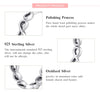 New Vintage Jewelry Original Solid 925 Sterling Silver Mobius Finger Ring Fine Jewelry For Women Wedding Gift