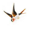 Enamel Flying Swallow Brooch Pins For Women Animal Bird Broche Jewelry Gift - Image 6