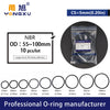10PCS/Lot Black Nbr Sealing O-Ring CS5mm/60/65/70/75/80/85/90/95/100 5mm O Ring Seal Rubber Oring Gasket Rings Washer - Image 2