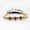 Braided Macrame Bracelets Men 8mm Micro Pave Black CZ Disco Balls Beads Charm Yoga Bracelet Jewelry Gift - Image 10