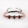 Braided Macrame Bracelets Men 8mm Micro Pave Black CZ Disco Balls Beads Charm Yoga Bracelet Jewelry Gift - Image 9
