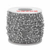 10 Meters Bulk Fancy Stainless Steel Satellite Chain Anti Bead Ball Cable Chain for Necklace Choker Anklet Making - Image 3