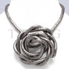 Flexible Twisted Iron Necklace in Multiple Colors - Image 26