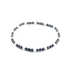 Magnetic Hematite Round Beads Beaded Anklet 4MM Strechy Anklet with Cat Eye Stone Handmade Jewelry -care - Image 12