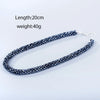Beads Handmade Necklace Threading Faceted Crystal Short Necklace for Lady Women Gift Choker Statement Multicolor - Image 2