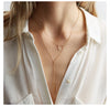 Korean Style Women Gold Color Stainless Steel Necklace Layered Necklace Jewelry - Image 10