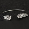 Korean Jewelry Angel Wing Rhinestones Bracelet Personality Alloy Open Wings Bracelet Feather Bracelet Bracelets &bangles - Image 1
