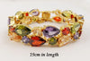 Mona Lisa Multicolor Cubic Zircon Bracelets Bangles Wedding Bracelets for Women Crystal Jewelry - Image 18