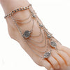 Summer Sexy Silver Color Tassel Anklet for women Coin Pendant Chain Ankle Bracelet Foot Jewelry - Image 6
