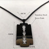 Gothic Blade Razor Pendant Necklaces Men Black Color Stainless Steel Chain Necklace Aesthetic Jewelry N423S01 - Image 6