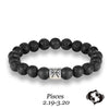 Stone bracelet beads lava bangles Bracelet Men 12 Constellation Jewelry male Lover Gifts - Image 16