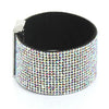 Xqni Colorful Crystal Bracelet Bangles Rhinestone Wide Wrap Charm Women Nation Flag Bracelet Cuff Bracelet Wristband Jewelry - Image 19