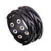 Vintage Punk Retro Multilayer Leather Bracelet Male Braided Handmade Rope Wrap Bracelets Bangles for Men - Image 12