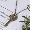 Vintage Charm Believe Key Necklace Double Letter Believe Design Inspirational Pendants Jewelry For Men And Women Gifts - Image 2