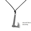 Slavic Axe Pendant Necklace Amulet Celtics Knot Nordic Valknut Rope Necklaces For Men Vintage Punk Jewelry Gifts - Image 24