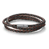 PU Leather Bracelet Multi-layer Wrap Braid Long Chain Adjustable Magnet Buckle Unisex for Women and Men Stackable Jewelry - Image 11