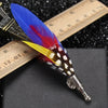 Tailor Smith Feather Brooch Lapel Pin Handmade Men Women Novelty Brooches Lapel Pins Dress Suit Accessory Gift - Image 15