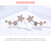 MODIAN Authentic 925 Sterling Silver CZ Exquisite Stackable Star Stud Earrings for Women Jewelry Valentine's Day Gift