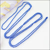 6Strands Ball Chain Necklace 1.5mm Beads W/Connector 70cm Colours - Image 10