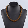 Beads Handmade Necklace Threading Faceted Crystal Short Necklace for Lady Women Gift Choker Statement Multicolor - Image 13