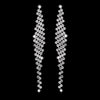 Silver Color Crystal Long Wedding Drop Earrings for Women Rhinestones Tassels Dangle Earrings Brides Gifts Party Jewelry - Image 39