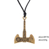 Slavic Axe Pendant Necklace Amulet Celtics Knot Nordic Valknut Rope Necklaces For Men Vintage Punk Jewelry Gifts - Image 12