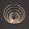 1 Pair Big Circle Large Hoop Earrings Fake Spring Clip On Nose Ring Hoop Lip Ring Helix Ring Hoop Fake Ear Ring Accessories - Image 10