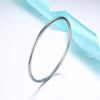 Classic Elegant Thin Bangle for Girls Kids Women, Cuff Bracelets Temperament Stainless Steel Child Chic Simple Ornaments - Image 2