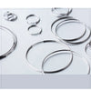 MODIAN Classic Charm Round Simple Collection Hoop Earrings Real 925 Sterling Silver Big Earrings For Women Jewelry