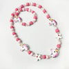 25 styles Cute Animal Flower Cartoon Flower Children's sweater necklace bracelet for children gift - Image 22