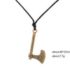 Slavic Axe Pendant Necklace Amulet Celtics Knot Nordic Valknut Rope Necklaces For Men Vintage Punk Jewelry Gifts - Image 23