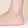 Buyee Silver Female Simple Anklet Chain Foot Legs Anklet for Women Star Jewelry Anklets Chain - Image 1